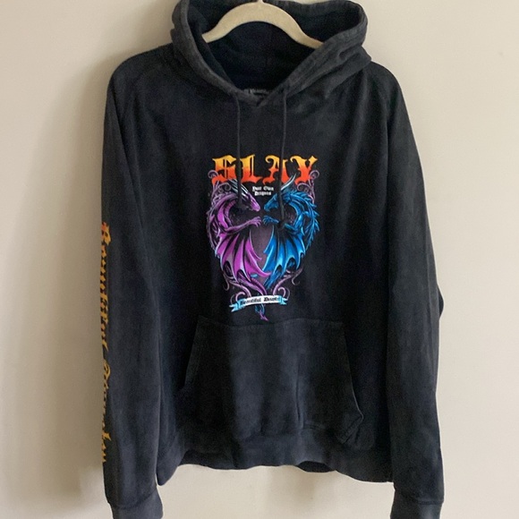 Beautiful Disaster Tops - Beautiful Distaser Hoodie